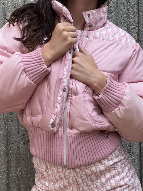 dior fluffy jacket|christian Dior long puffer jacket.